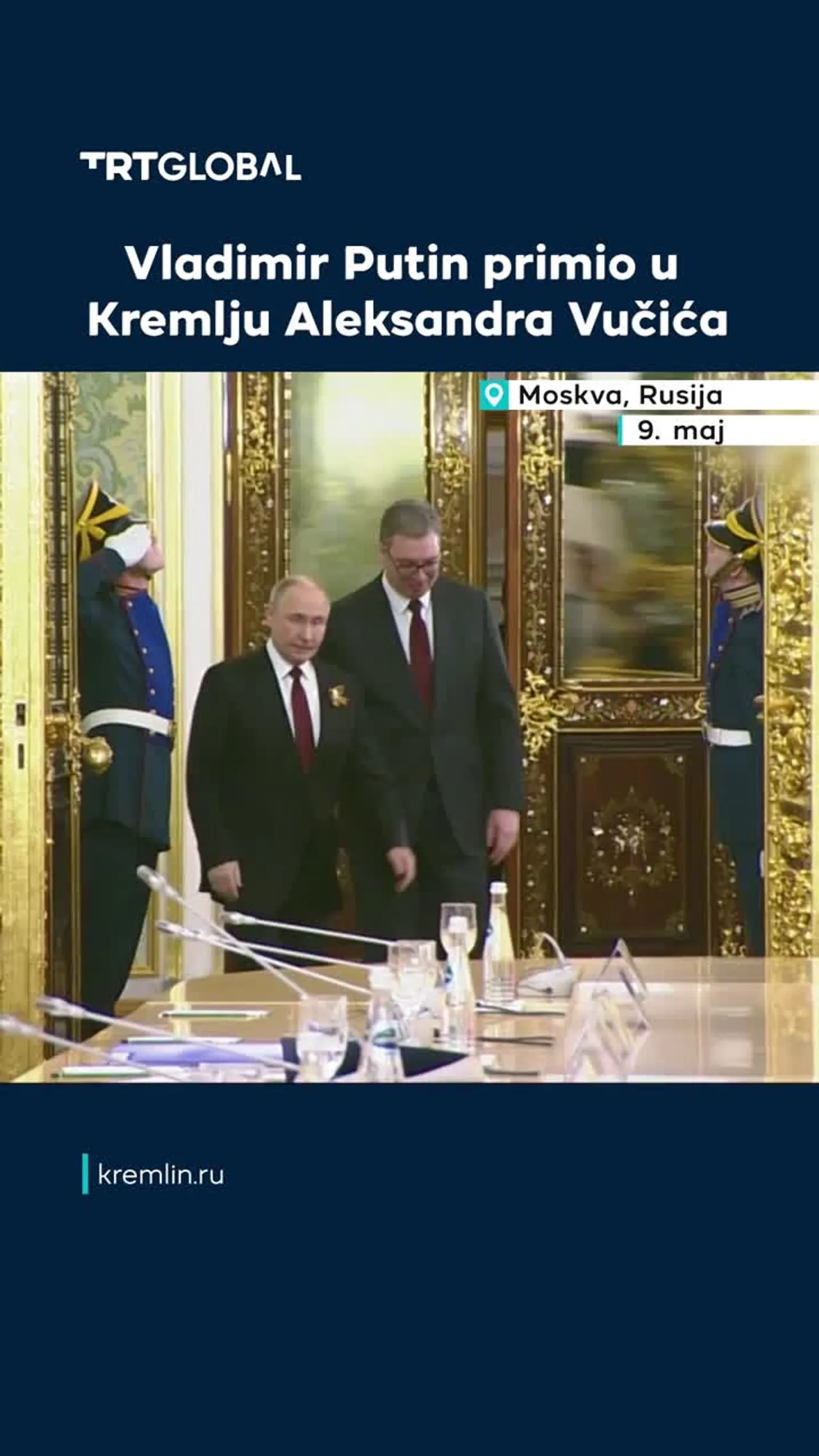Putin i Vučić se sastali u Moskvi